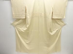 絽一ツ紋色無地着物